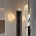 Lampada da parete Sorena Maan Design – PLA – Bianco – Ø 20×25×30 cm – Atmosfera di luce lunare