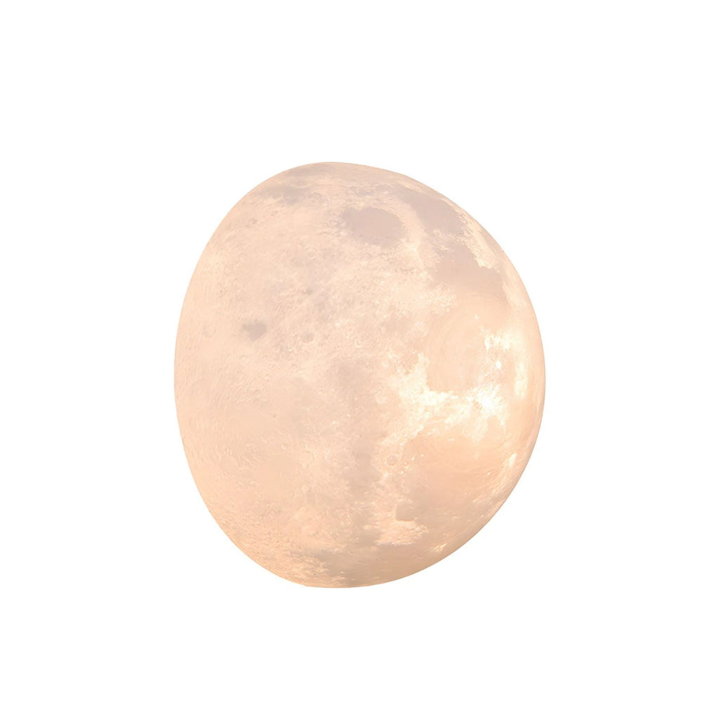 Lampada da parete Sorena Maan Design – PLA – Bianco – Ø 20×25×30 cm – Atmosfera di luce lunare