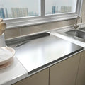 Brehn | SliceGrip – Tagliere in acciaio inox con superficie antiscivolo e rialzata