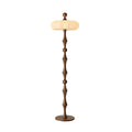 Lampada da terra in legno – Bianco naturale – 160 cm – Design moderno per soggiorni e angoli lettura