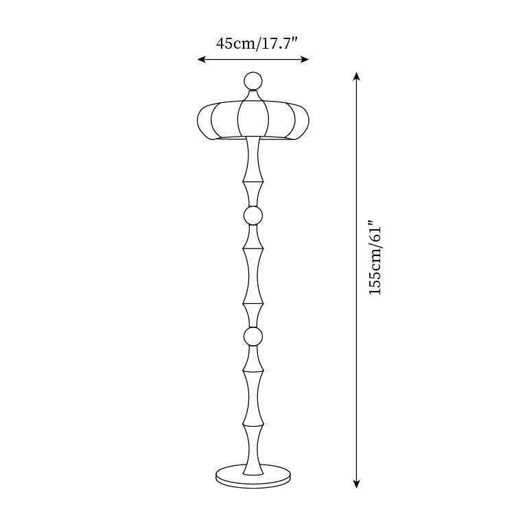 Lampada da terra in legno – Bianco naturale – 160 cm – Design moderno per soggiorni e angoli lettura