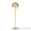 Lampada da terra – Metallo – Oro – 160 cm – Design moderno per soggiorno e illuminazione elegante