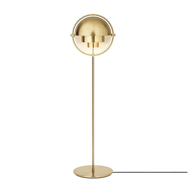 Lampada da terra – Metallo – Oro – 160 cm – Design moderno per soggiorno e illuminazione elegante