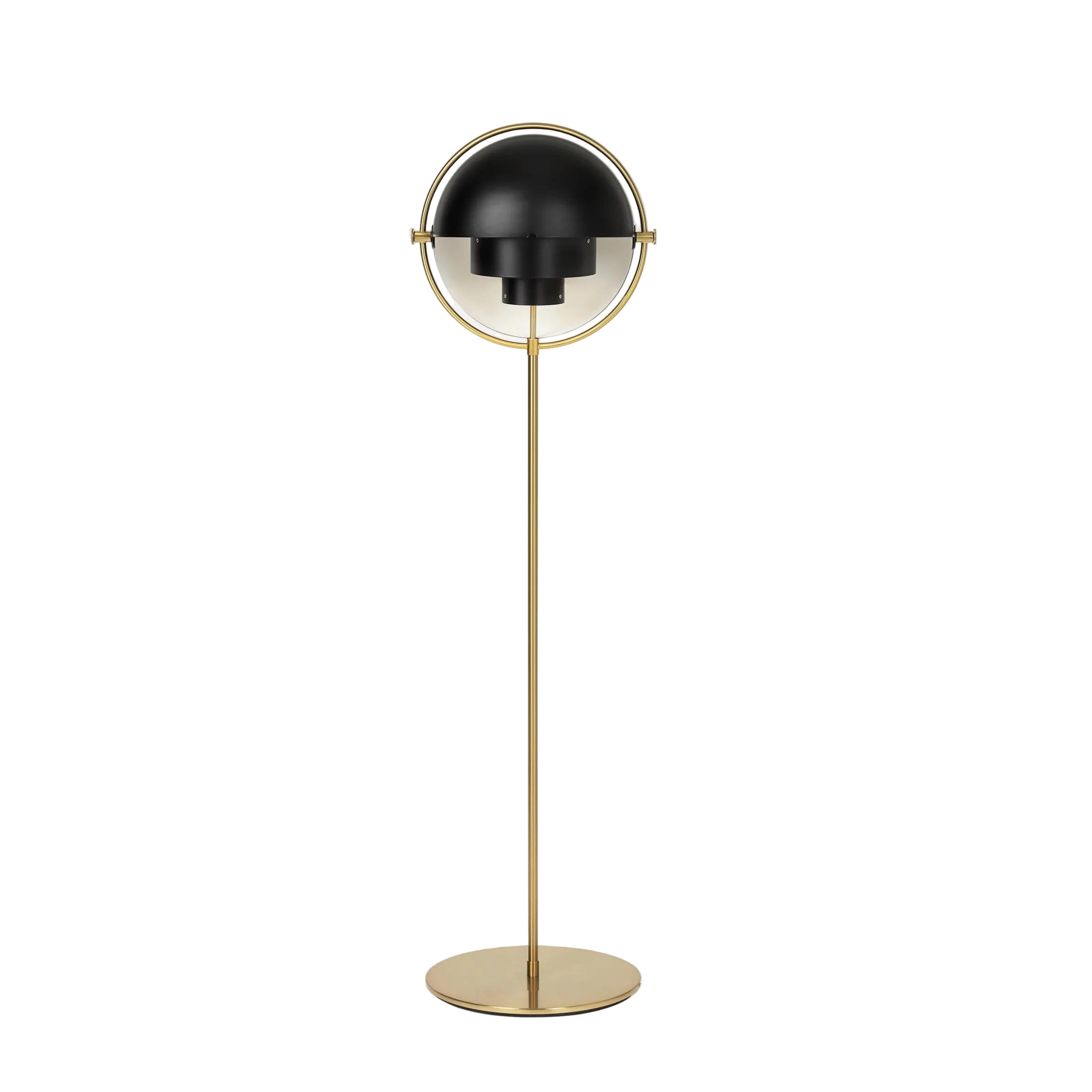 Lampada da terra – Metallo – Oro – 160 cm – Design moderno per soggiorno e illuminazione elegante