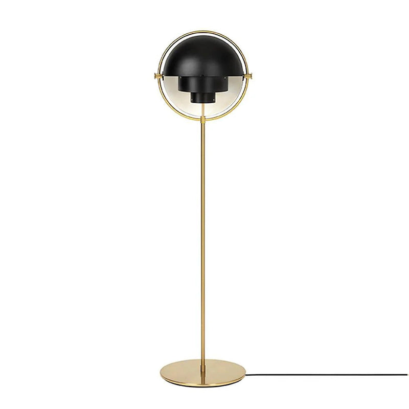 Lampada da terra – Metallo – Oro – 160 cm – Design moderno per soggiorno e illuminazione elegante