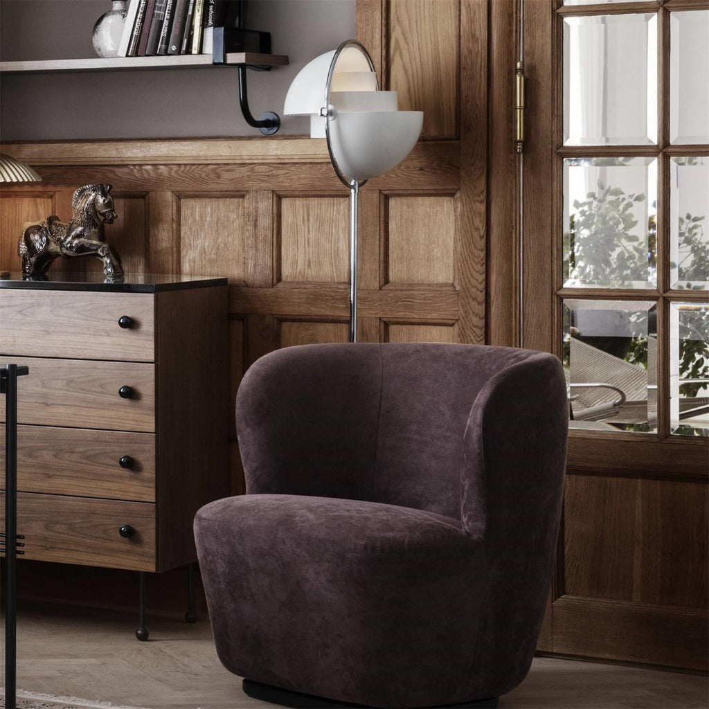 Lampada da terra – Metallo – Oro – 160 cm – Design moderno per soggiorno e illuminazione elegante