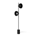 Lampada da terra – Metallo – Nero – Design moderno – Ideale per soggiorno e camera da letto