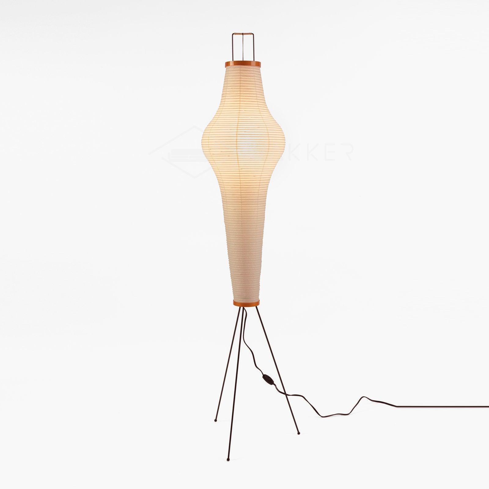 Lampada da terra – Carta di riso – Bianco – 160 cm – Minimalista, Ideale per soggiorno e camera da letto