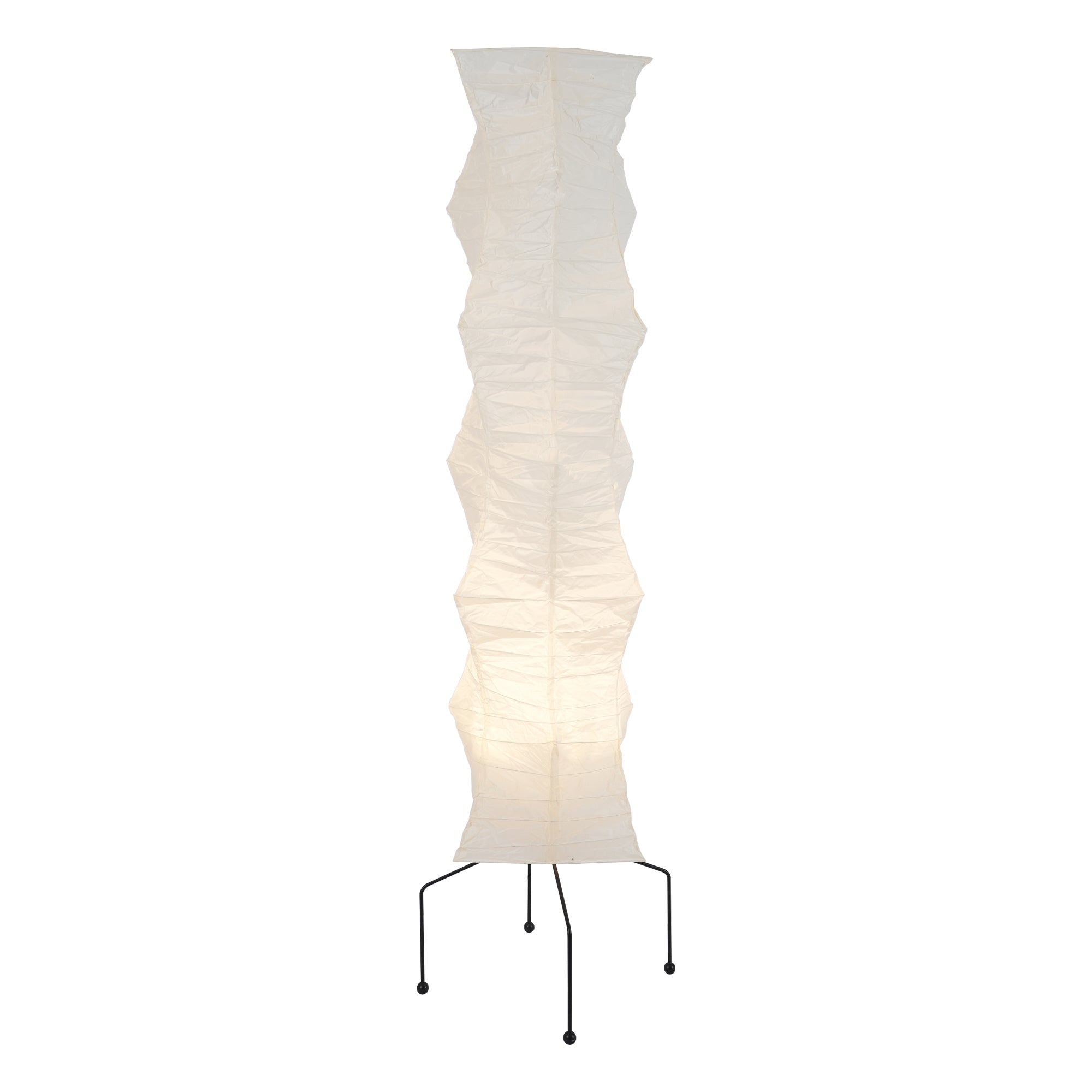 Lampada da terra – Carta di riso – Bianco – 160 cm – Minimalista, Ideale per soggiorno e camera da letto