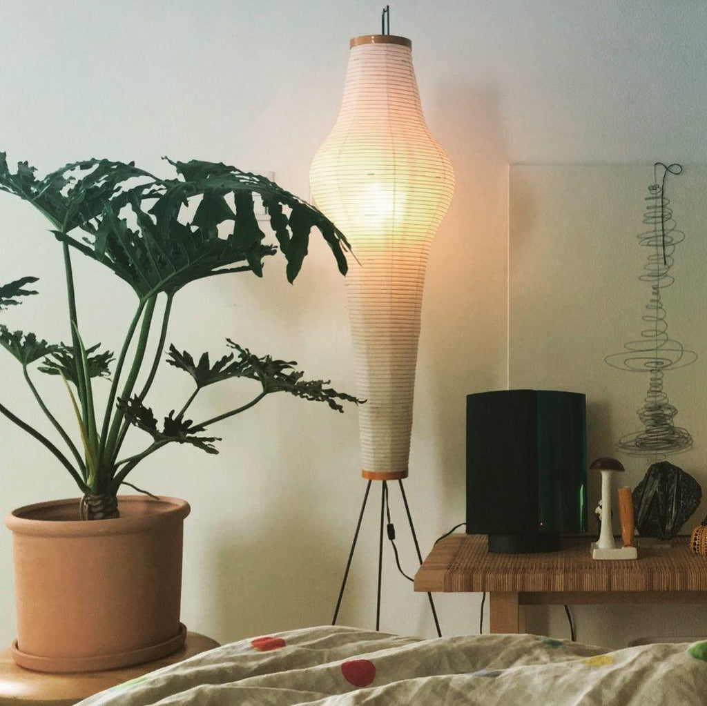 Lampada da terra – Carta di riso – Bianco – 160 cm – Minimalista, Ideale per soggiorno e camera da letto
