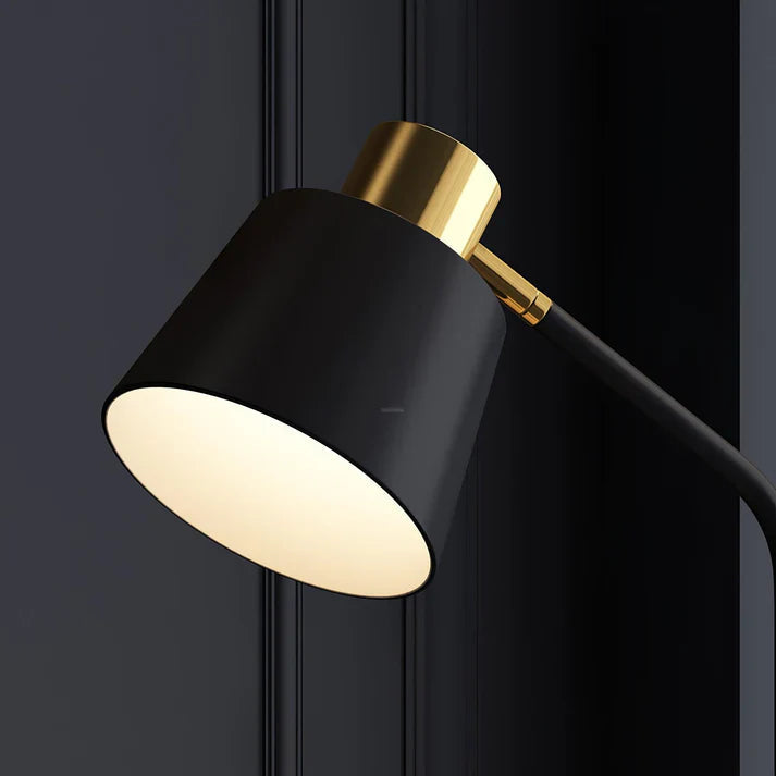 Lampada da terra – Tessuto – Nero – 160 cm – Moderna con telecomando per soggiorno e camera da letto