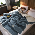 Coperta Invernale WinterLoom | Morbida e Calda | Velluto Soffice e Lana di Pecora | Lavabile in Lavatrice | Perfetta per Autunno e Inverno