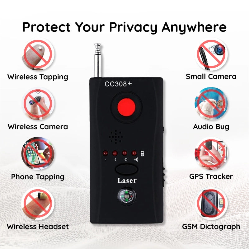 Rilevatore di Privacy SentryScan per Telecamere e Microfoni Nascosti