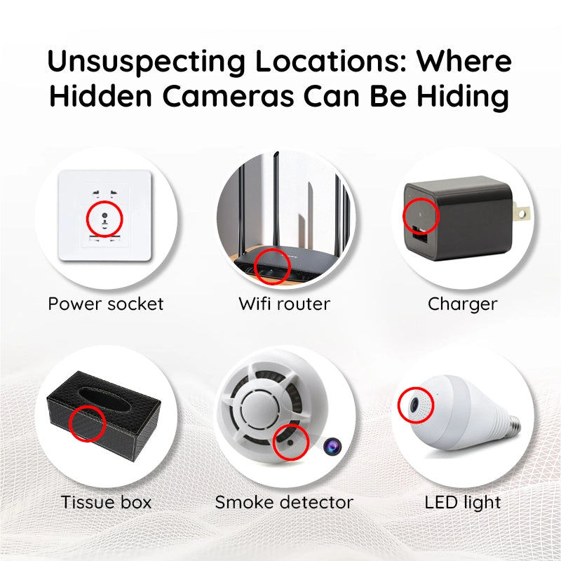 Rilevatore di Privacy SentryScan per Telecamere e Microfoni Nascosti