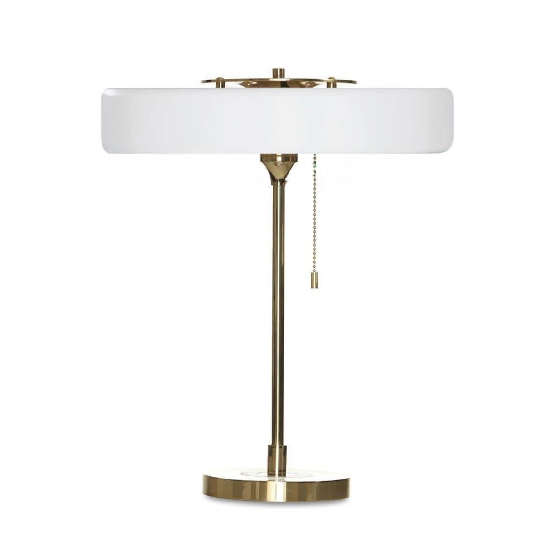 Lampada da tavolo – Metallo & Acrilico – Oro/Nero – Moderno/Retrò – Ideale per scrivania e comodino