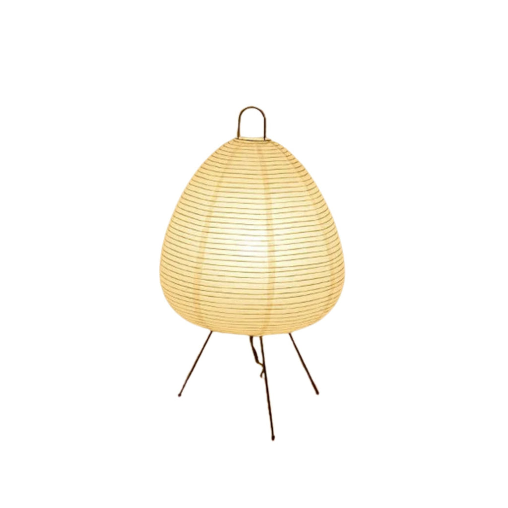 Lampada da tavolo – Carta – Bianca – 30×30 cm – Minimalista & Fatto a mano