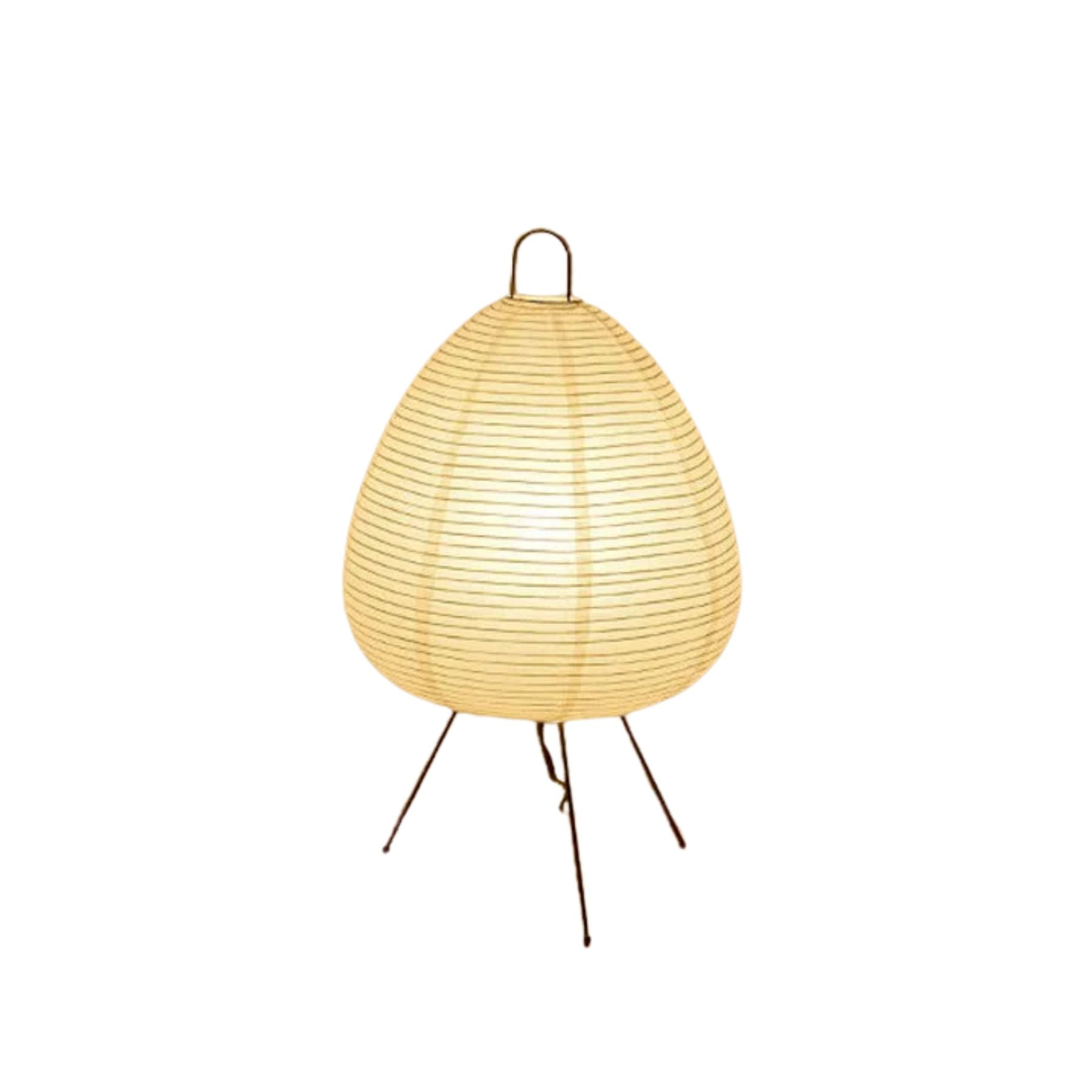 Lampada da tavolo – Carta – Bianca – 30×30 cm – Minimalista & Fatto a mano
