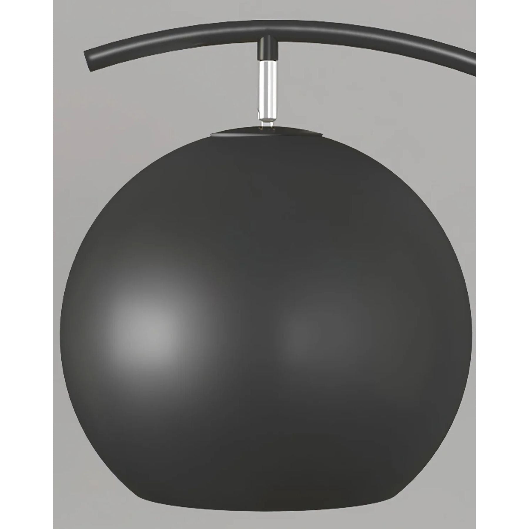 Lampada da terra Torviano – Metallo – Nero – 160 cm – Design moderno per il soggiorno