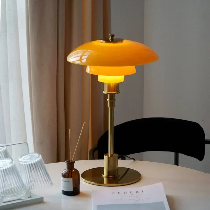 Lampada a tripla strato – Vetro & Metallo – Argento – Ø 28 cm – Design Elegante per Ambienti Raffinati