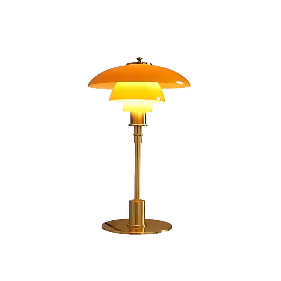 Lampada a tripla strato – Vetro & Metallo – Argento – Ø 28 cm – Design Elegante per Ambienti Raffinati