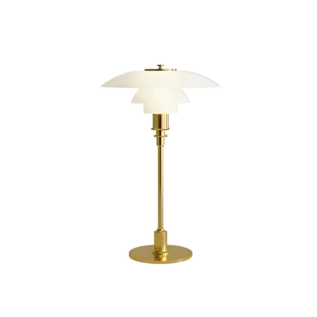 Lampada a tripla strato – Vetro & Metallo – Argento – Ø 28 cm – Design Elegante per Ambienti Raffinati