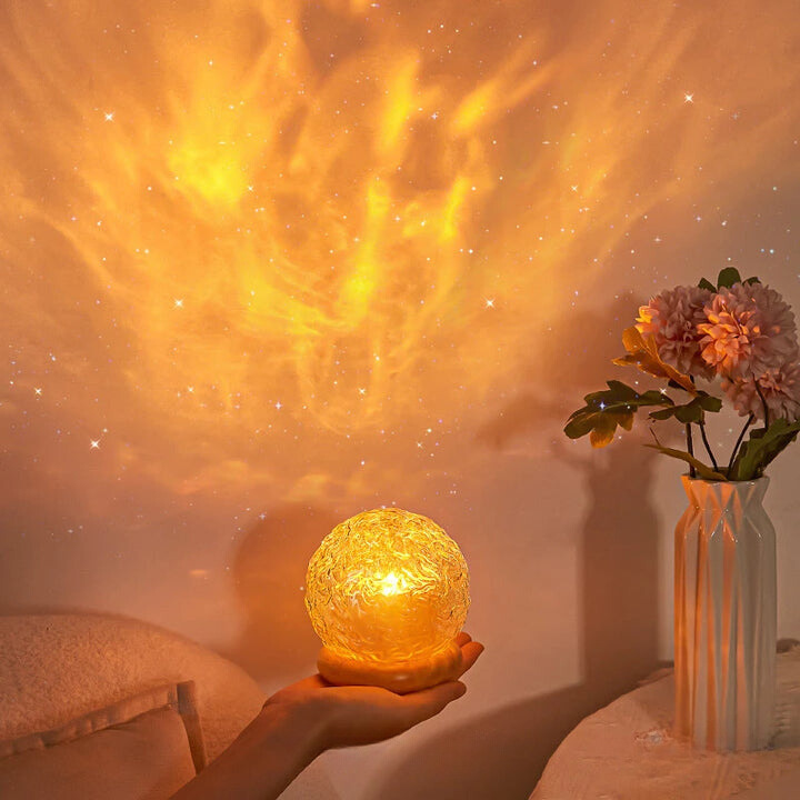 Lampada da tavolo unica con effetto onda – puro relax!