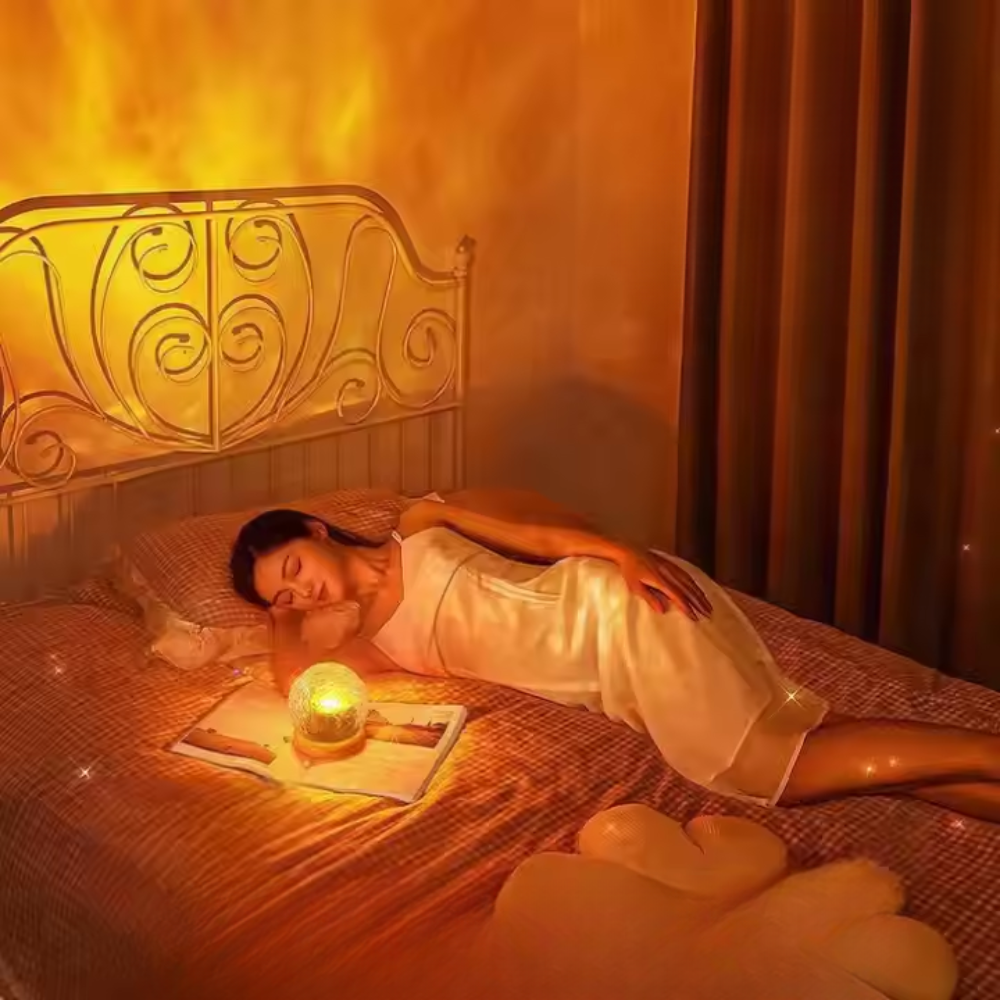 Lampada da tavolo unica con effetto onda – puro relax!