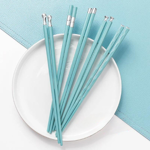 DineLux – Set di Bacchette da Tavola Lussuoso con Design Raffinati (5 Paia)