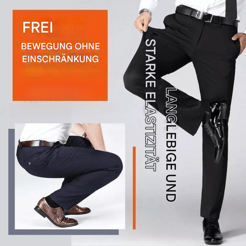 50% di sconto - MasonPro - Pantaloni Classici Uomo ad Alta Elasticità - Offerta Limitata