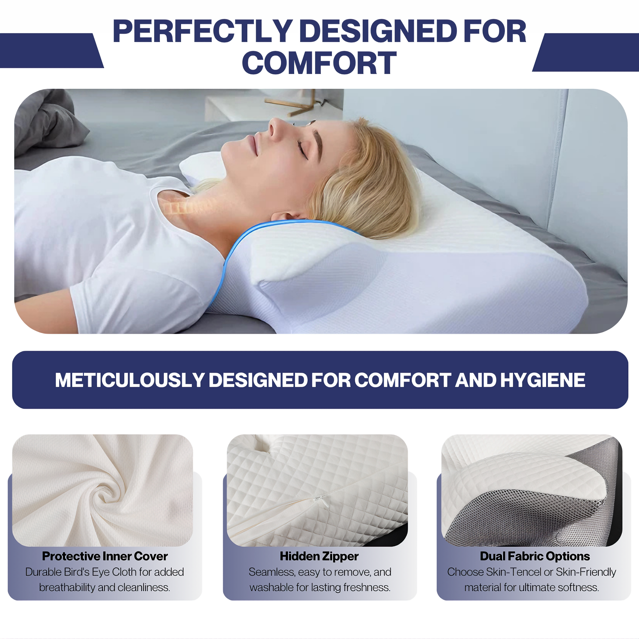 SleepEase | Cuscino Ortopedico ErgoContour