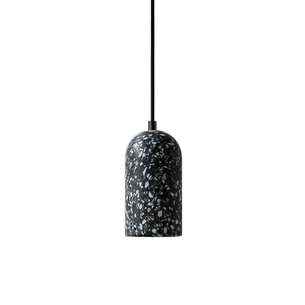 Lampada a sospensione Utopeza – Calcestruzzo riciclato – Grigio – Ø 30 cm – Design moderno