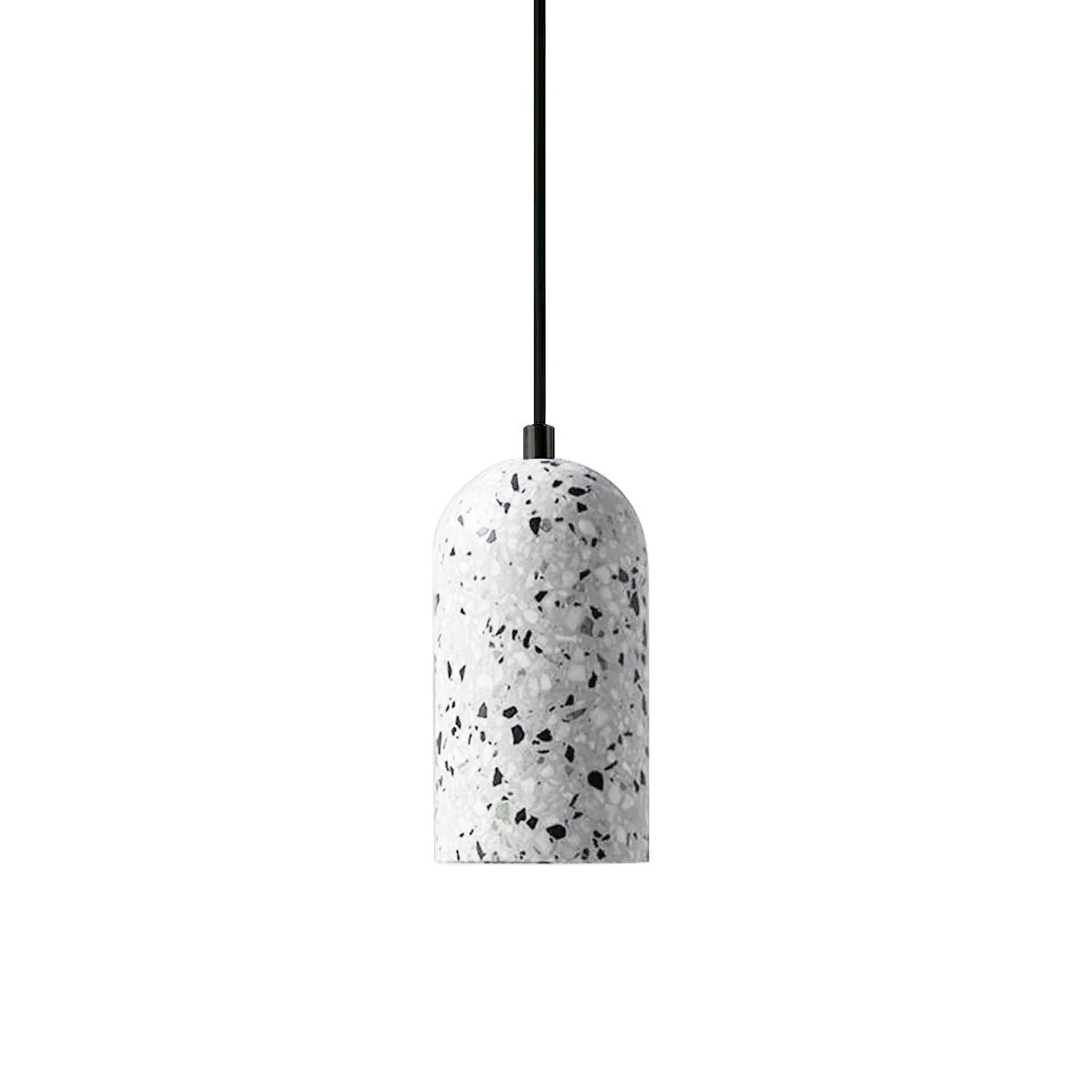 Lampada a sospensione Utopeza – Calcestruzzo riciclato – Grigio – Ø 30 cm – Design moderno
