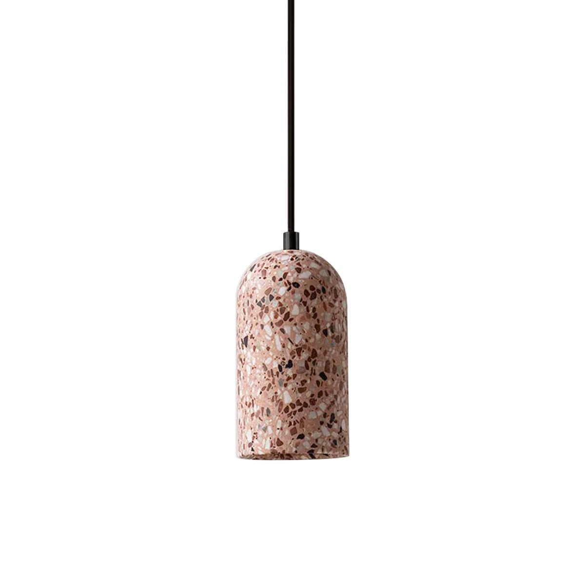 Lampada a sospensione Utopeza – Calcestruzzo riciclato – Grigio – Ø 30 cm – Design moderno