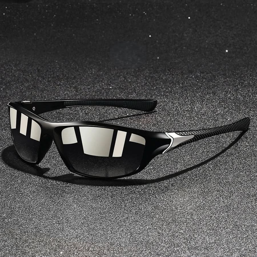 Occhiali sportivi da sole con lenti polarizzate e protezione UV400