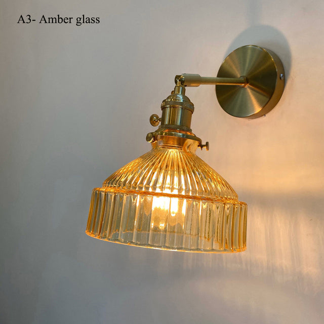 Lampada da parete vintage nordica
