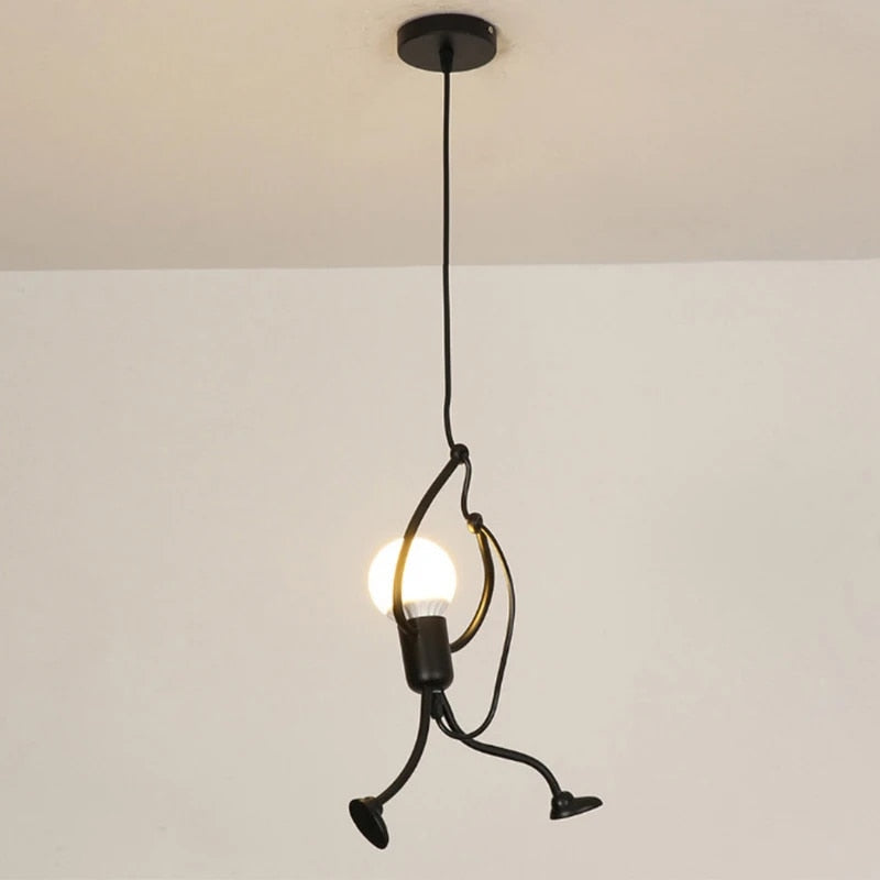 FunkyLight | Retro Iron Man - Lampade da soffitto