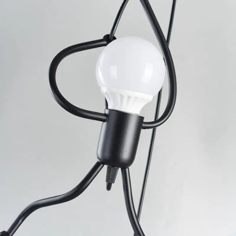 FunkyLight | Retro Iron Man - Lampade da soffitto