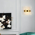 Virlen Applique – Cristallo e Metallo – Oro – Moderno – Elegante Illuminazione d'Accento per Interni