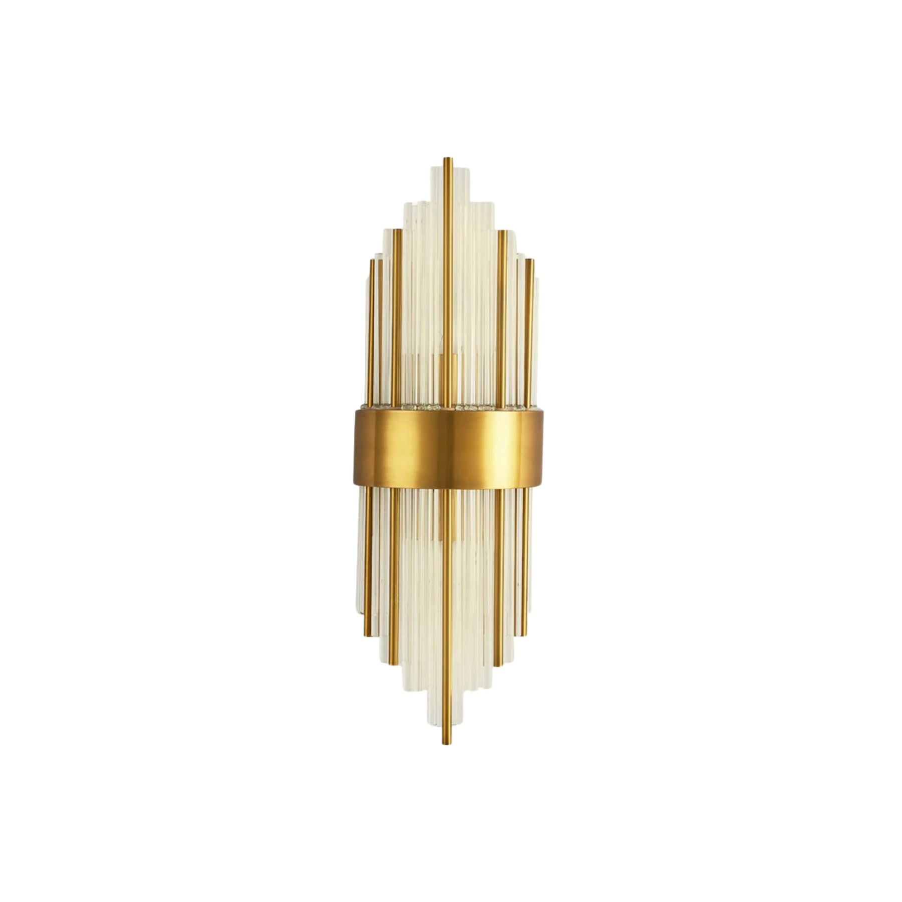 Virlen Applique – Cristallo e Metallo – Oro – Moderno – Elegante Illuminazione d'Accento per Interni
