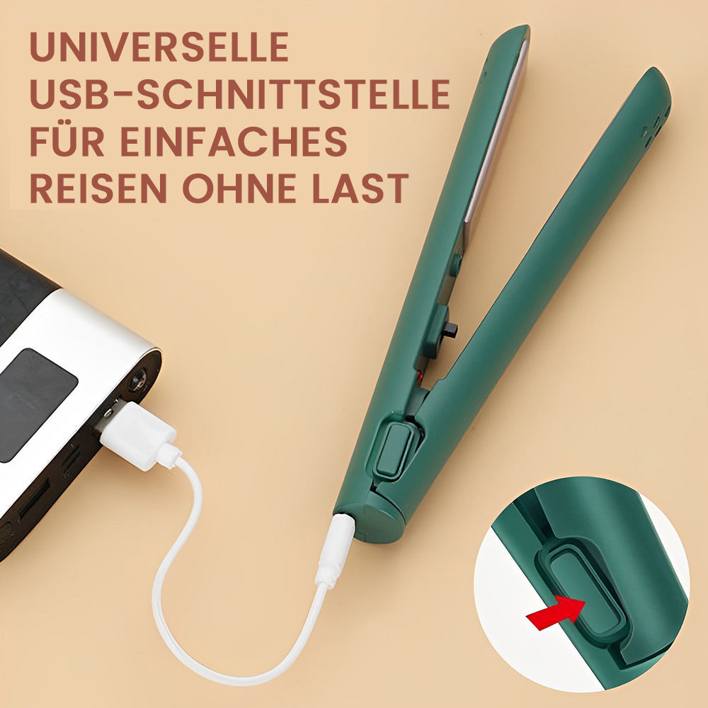 Mini arricciacapelli con doppia funzione