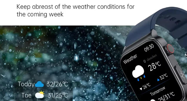 VitaSense Orologio Smart per il Monitoraggio del Benessere per il Monitoraggio della Salute Quotidiana