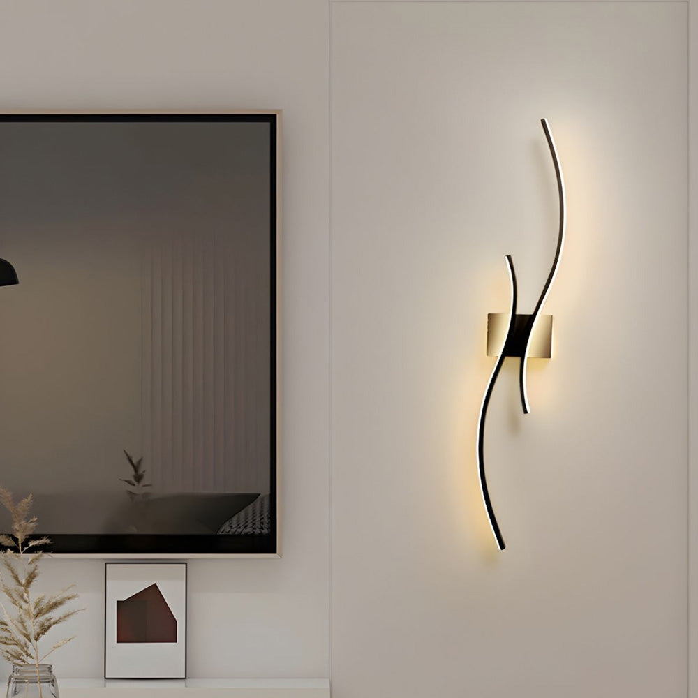 Lampada da parete Gillon – Alluminio – Bianco – 15 m² – Design moderno