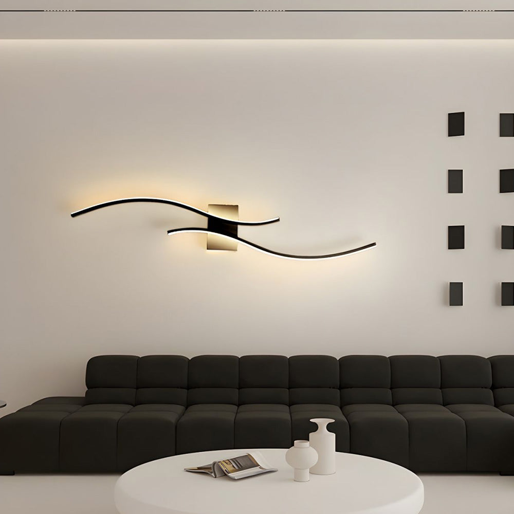 Lampada da parete Gillon – Alluminio – Bianco – 15 m² – Design moderno