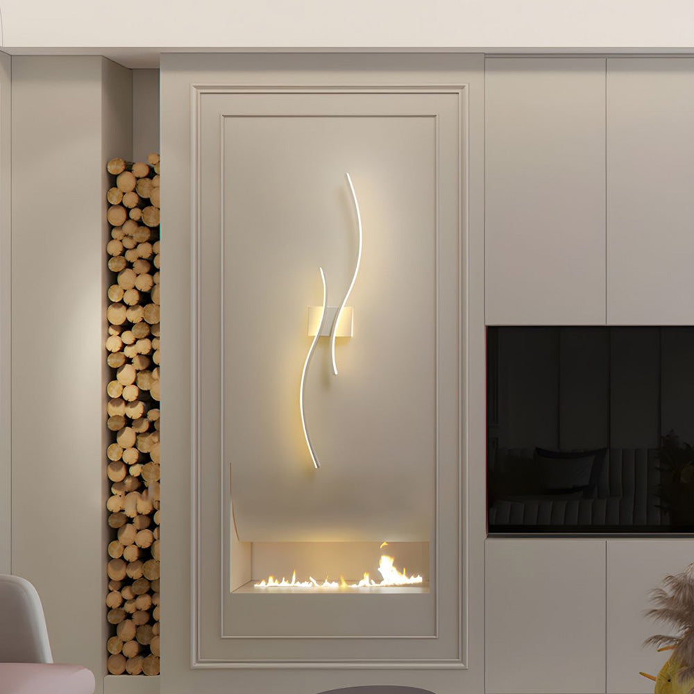 Lampada da parete Gillon – Alluminio – Bianco – 15 m² – Design moderno