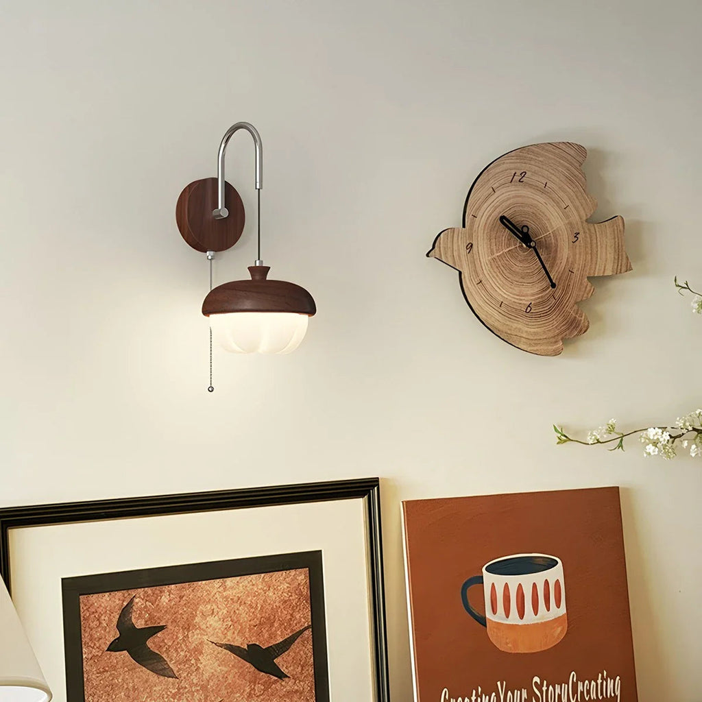 Lampada da parete Toreno – Tessuto, Metallo – Bianco – 30×20 cm – Design elegante per ambienti raffinati
