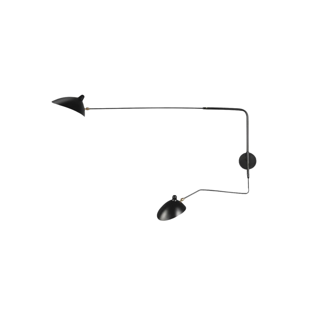 Lampada da parete – Metallo & Ottone – Nero – Design Moderno – Illuminazione Elegante per la Tua Casa