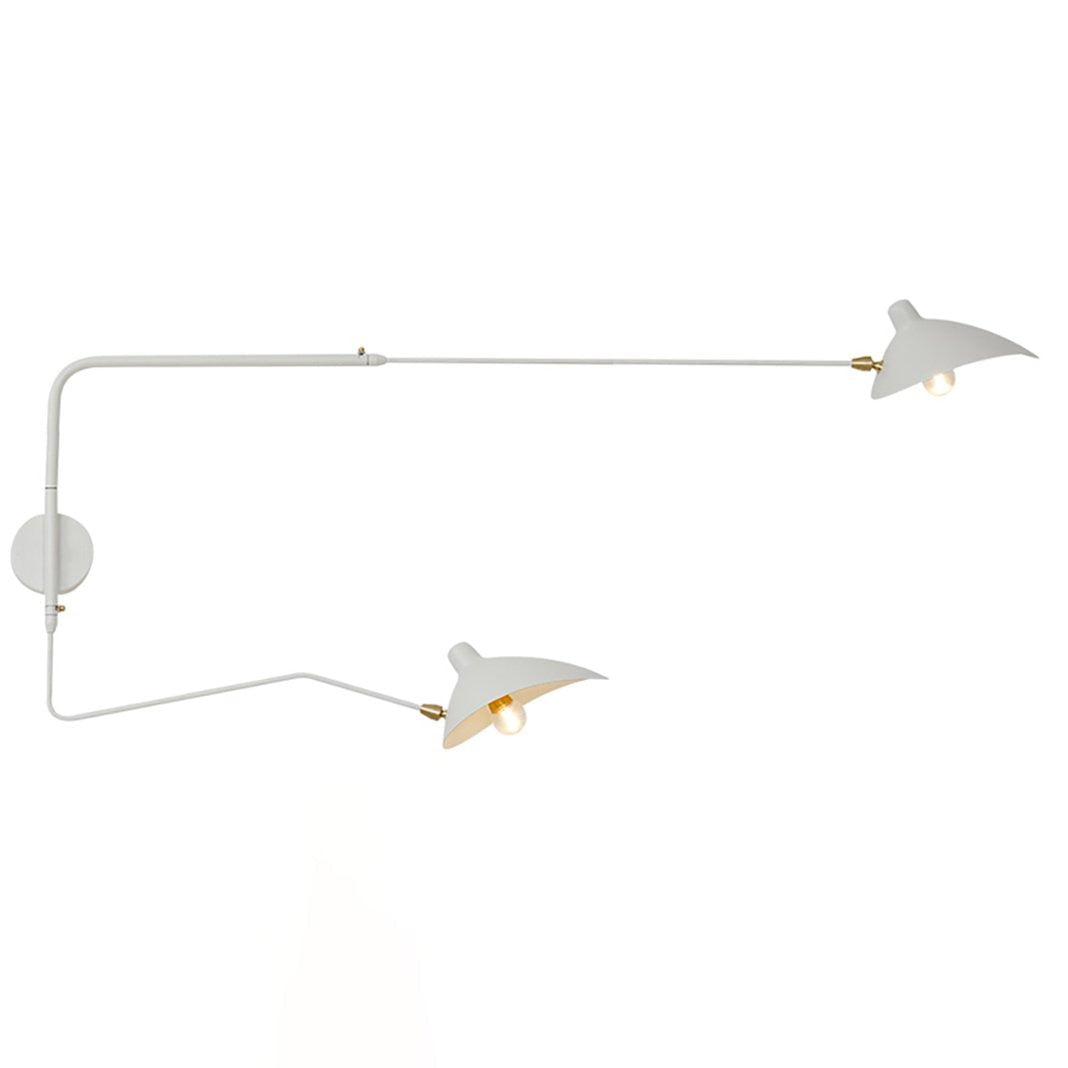 Lampada da parete – Metallo & Ottone – Nero – Design Moderno – Illuminazione Elegante per la Tua Casa