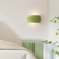 Applique da Interno – Resina – Bianco – Ø 24 cm – Design Moderno per Accenti Eleganti