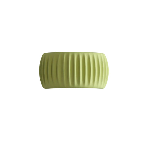 Applique da Interno – Resina – Bianco – Ø 24 cm – Design Moderno per Accenti Eleganti