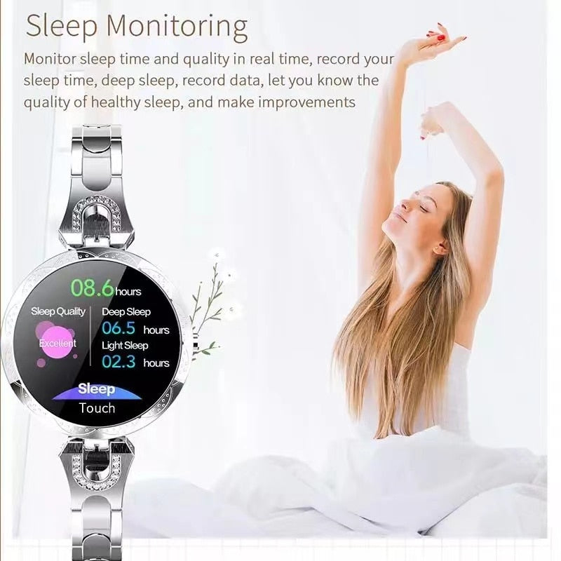 LumaFit Pulsewatch Orologio Fitness Smartwatch Impermeabile per Donne